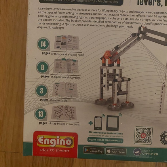 Youth STEM mechanics building set. Brand new in box. - Picture 4 of 7